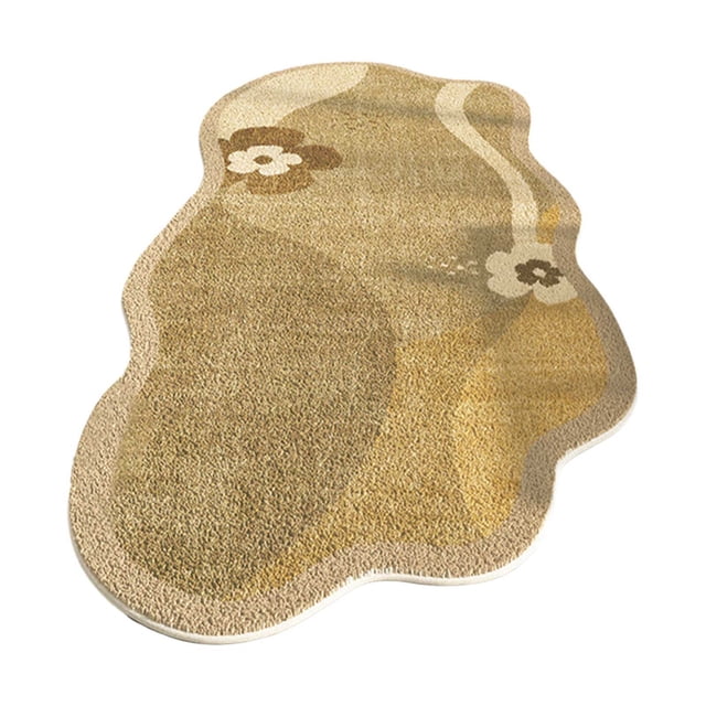 Area Rugs Rug Cloud Shaped Rug Soft Washable Irregular Rug With Backing For Easy Care Lightweight Throw Blankets for Summer Blankets Pack Fuzzy Throw Knitted Blanket Comfy Blanket Flannel Throw