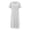 A-White, variant on 2025 Women Christmas Faux- Maxi Dresses for Women Panel Long Sleeve V Dresses for Women Casual Summer Collar Asymmetrical Party Dress