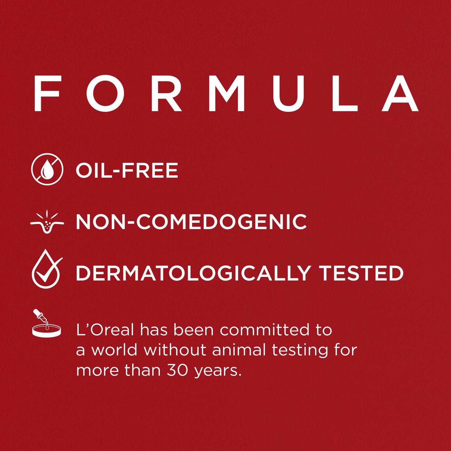 L'Oréal Paris Fond de Teint Pro - Mat/ Sans Huile, Léger
