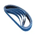 thumbnail image 3 of 10Pcs Zirconia Sander File Sanding Belts 40/60/80/120 Grit 20Mm X 520Mm, 3 of 9