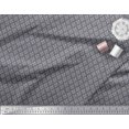thumbnail image 2 of Soimoi Poly Georgette Fabric Damask & Floral Block Print Sewing Fabric Yard 52 Inch Wide, 2 of 2