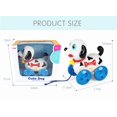 thumbnail image 3 of Pull-Along Puppy Toy – Musical Lights & Sounds for Toddler Sensory Development (18M+), 3 of 6