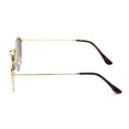 thumbnail image 2 of Lunettes de soleil rondes dorées TropicCal, 2 of 3