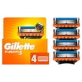 thumbnail image 1 of Gillette Fusion5 Recharges de Rasoir pour Hommes Cartouches de Rasoir, Bande Lubrifiante, Lame de Précision pour Hommes, Lames de Rasoir à 5 Lames pour un Rasage de Près 4ct, 1 of 13