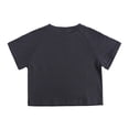 thumbnail image 3 of T-Shirts à Manches Raglan Unies Unisexes pour Enfants, Hauts Décontractés Légers à Col Rond pour Enfants, Été, 3 of 7