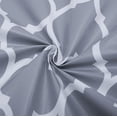thumbnail image 5 of Apmemiss Clearance Waterproof Round Table Cover Fitted Clear Vinyl Tablecloth Elastic Oil-proof Wipeable Indoor Outdoor Plastic Table Cover Blue Leaf, 5 of 5