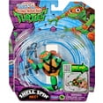 thumbnail image 1 of Teenage Mutant Ninja Turtles Shell Spin 5 Inch Action Figure - Mikey (Michelangelo), 1 of 5