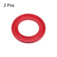 thumbnail image 3 of Unique Bargains Silicone Bobbins Ring Holder Metal or Plastic Sewing Machine Thread Spool Organizers, Red 2 Pack, 3 of 6