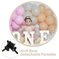thumbnail image 2 of CIMAXIC Wedding 2pcs Table Mount Clamp Detachable Balloon Arch Kit With Stable Base Balloon Arch Table Clamps For Weddings Birthdays Events,5.91"X2.17"X1.3", 2 of 4