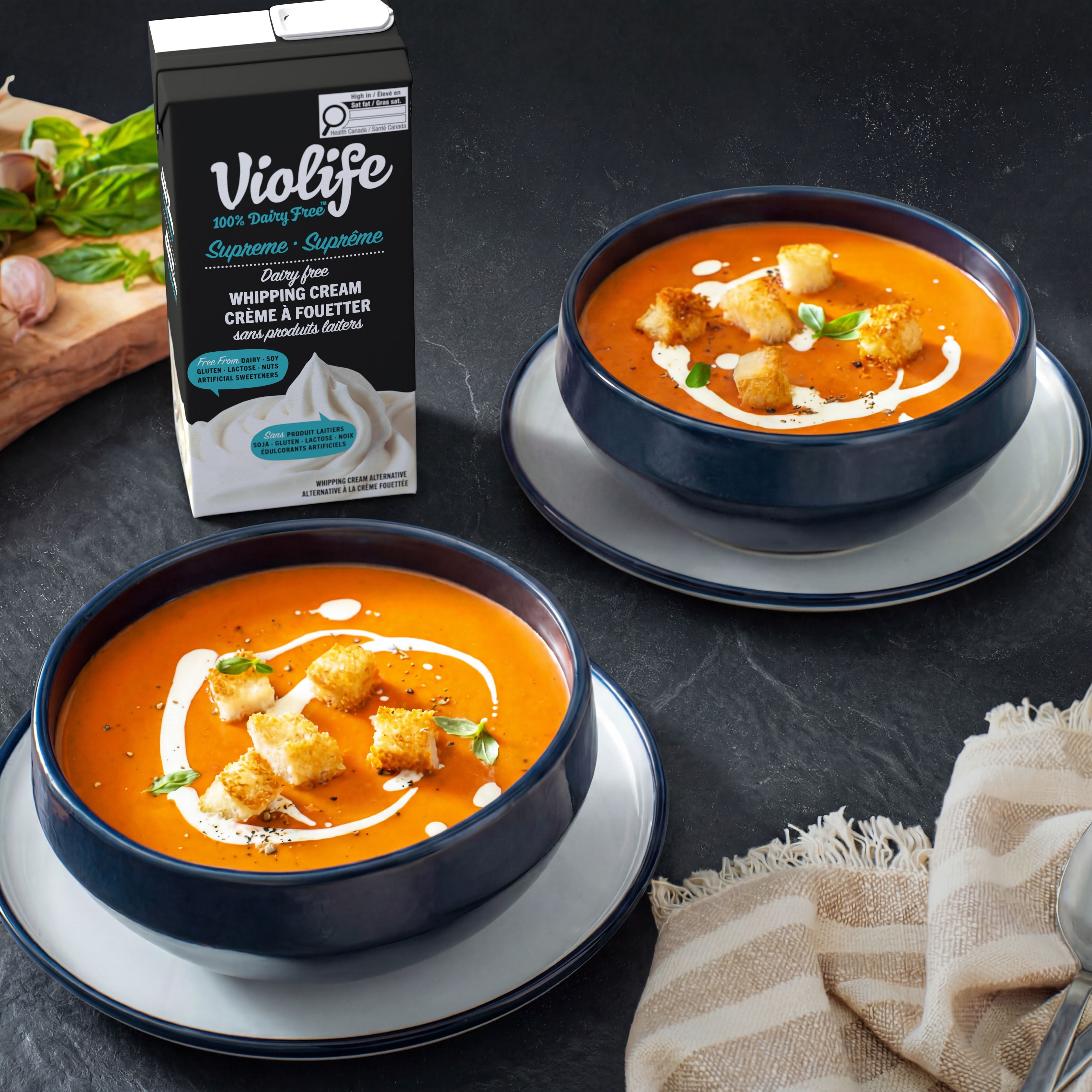 Violife Crème à Fouetter Sans Produits Laitiers