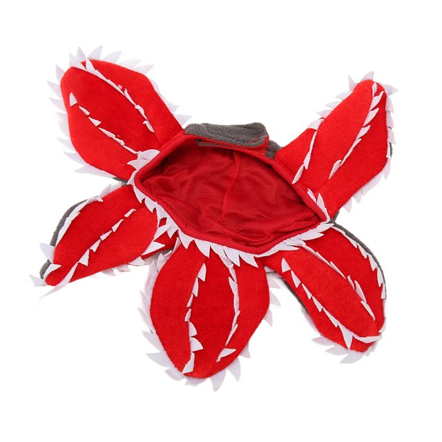 Pets Halloween Man Eater Flower Hat Adjustable Comfortable Breathable Cute Horror Flower Hat For Party
