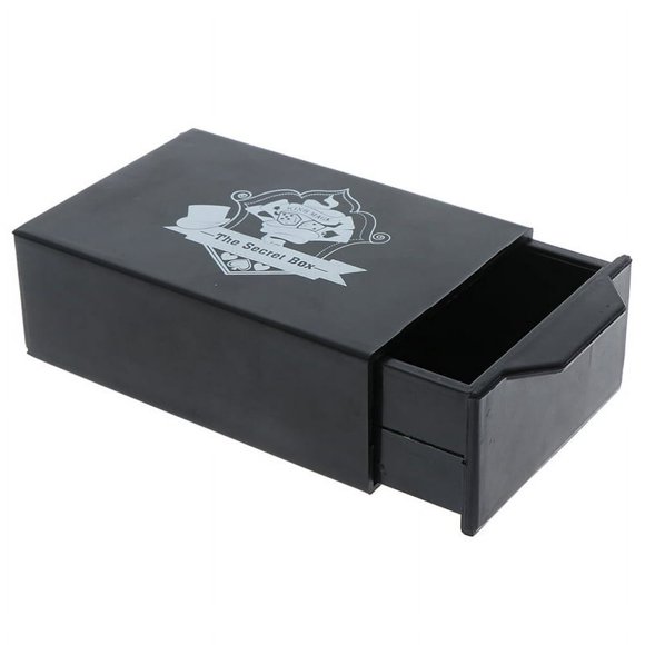 1PC Cool Magic Black Box Vanished Box Puzzle Box Magic Tricks Surprise Box Kids Toy