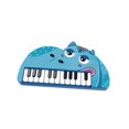 thumbnail image 2 of Animals Piano Keyboard Toy Electronic Piano Keyboard Portable Piano with 22 Keys Hippo, 2 of 8