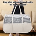 thumbnail image 4 of TACILIP Closet Organizers and Storage, Shoulder Type Large-capacity Dirty Clothes Basket Border Foldable Laundry Basket Thickened Cloth Dirty Clothes Basket Breathable Storage Basket, 4 of 6