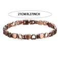 thumbnail image 2 of WIFKLSIIPG Cheville en Cuivre pour Femmes Bijou Design Cœur avec Aimant, 2 of 7
