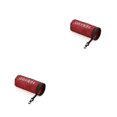 thumbnail image 3 of QualitChoice Universal Large Capacity Drum Stick Storage Bag Portable Reusable Drumstick Organizer Oxford Cloth Holder Pouch Red 2PCS, 3 of 6