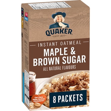 Quaker Gruau instantané Saveur Érable et cassonade