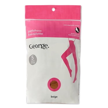 George Women's Pantyhose 5-Pack