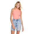 thumbnail image 1 of No Boundaries Women's Rib Tank Top, 1 of 6