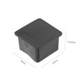 thumbnail image 2 of 20Pcs Chair Leg Caps Chair Leg Protectors Square Floor Protectors Square Chair Leg Protectors, 2 of 9