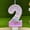 C, variant on Boovnll Room Decor, Dog Paw Birthday Number Candles for Cake Decoration Dog Paw Number Candle Dog Themed Birthday Cake Topper for Party Decorations Favors Supplies, Home Decor