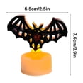 thumbnail image 2 of Halloween Flameless Candles Bats Battery Operated Tealights Set Halloween Candles Decor For Home Party Gift, 2 of 6