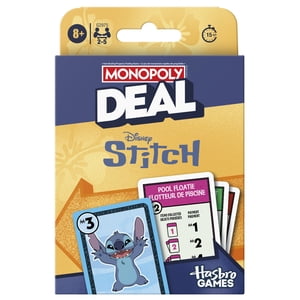 Monopoly Deal: Disney Stitch Edition Card Game