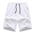 thumbnail image 1 of AherBiu Mens Athletic Shorts Summer Quick Dry Lightweight Basketball Workout Running Shorts with Pockets, 1 of 2