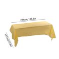 thumbnail image 2 of Penkiiy Disposable Tablecloth Plastic Party Plain Tablecloth Plastic Cloth Birthday Dessert Table Solid Color Tablecloth Water Proof And Oil Proof Tablecloth, 2 of 6