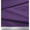 thumbnail image 3 of Soimoi Purple polyester Crepe Fabric Artistic Geometric Decor Fabric Printed Yard 52 Inch Wide, 3 of 3