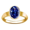 thumbnail image 1 of Divya Shakti Bague en Panchadhatu en Tanzanite de 4,25 à 4,50 Carats, Design Simple (9,5), 1 of 4