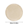 thumbnail image 3 of Woven Table Mat Place Mats Set of 4 Heat Resistant Waterproof Oil-Proof Kitchen Dining Table Protector Pads for Home Restaurant Decor, 3 of 6