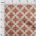thumbnail image 1 of oneOone Georgette Viscose Fabric Check Kasuri Print Fabric BTY 42 Inch Wide, 1 of 4