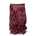 thumbnail image 2 of 1 Pce 5 Pinces Mode dans Extensions de Cheveux Bouclées Jolie Femme Fille Perruque Bouclée Cheveux, Attrape les Cheveux, 2 of 2