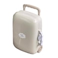 thumbnail image 2 of KLKCMS Children Luggage Toy Baby Suitcase Toy Plastic Rolling Suitcase Storage Box with, 2 of 7