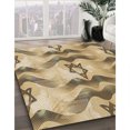 thumbnail image 3 of Ahgly Company Machine Washable Indoor Rectangle Transitional Brown Area Rugs, 3' x 5', 3 of 7