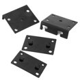 thumbnail image 2 of Bed Hinge, Hardware Bracket 8x9cm/3.1x3.5in Load-Bearing Durable  For Wooden Bed Frame For Bed Railing For Headboard, 2 of 8