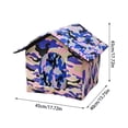 thumbnail image 2 of Portable Outdoor Cat Bed with Removable Cushion for Small Indoor and Outdoor Use, 2 of 4