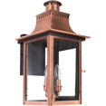 thumbnail image 3 of Quoizel Chalmers Medium Wall Lantern in Aged Copper, 3 of 4