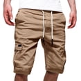 thumbnail image 1 of Men's Casual Tooling Size Work Pants Cargo Shorts Summer Plus Sports Good Thread Cargo Pants Men Men's Pants, 1 of 7