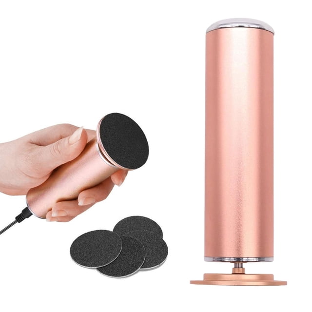 Dermave Electric Foot Remover Dermave Electric Remover Dermave Remover For Feet Electric Foot File Pedicure Tools For Feet Foot Sanders For Feet Foot Care,Gold Beauty Equipment