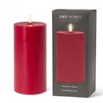 thumbnail image 2 of Set of 4 Red Led Pillar Candle, 2 of 3