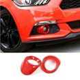 thumbnail image 2 of Peinture Rouge Couverture de Lampe de Brouillard avant 2 Pcs Compatible avec Ford Mustang 2015 - 2017, 2 of 4