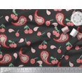 thumbnail image 3 of Soimoi Poly Georgette Fabric Floral & Paisley Decor Fabric Printed Yard 42 Inch Wide, 3 of 3