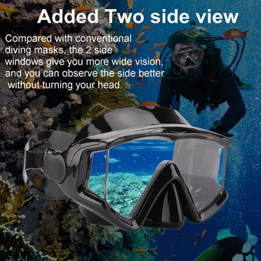 Diving mask Anti-Fog Swimming Snorkel mask Suitable for Adults Scuba Dive Swim Snorkeling Goggles Masks