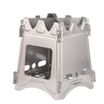 thumbnail image 1 of Camping Stove Wood, Mini Light Outdoor Stainless Steel Folding Firewood Stove Portable Field Hiking Mini Stove Splicing Camping Stove Portable Camping Stove, 1 of 9