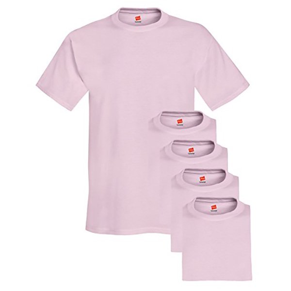 Hanes T-Shirt à Manches Courtes ComfortSoft pour Hommes - 5280 (Lot de 5)