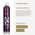 thumbnail image 4 of Salerm - Professional Hair Spray - Pro Line Extreme Hair Spray 04-405 Ml - Extra Strong Hold - Anti-Humidity Effect - With Uv Sun Filter - Keeps Styles In Place Longer, 4 of 4