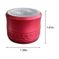 thumbnail image 3 of Cameland New Card Mini Bluetooth Speaker Metal High Volume Subwoofer Home Outdoor Portable Gift Sound System, 3 of 6