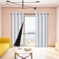 thumbnail image 3 of Elegant Top Design Curtains For Complete Light Blocking And Thermal Insulation Room Darkening Drapes With Installation, 3 of 4